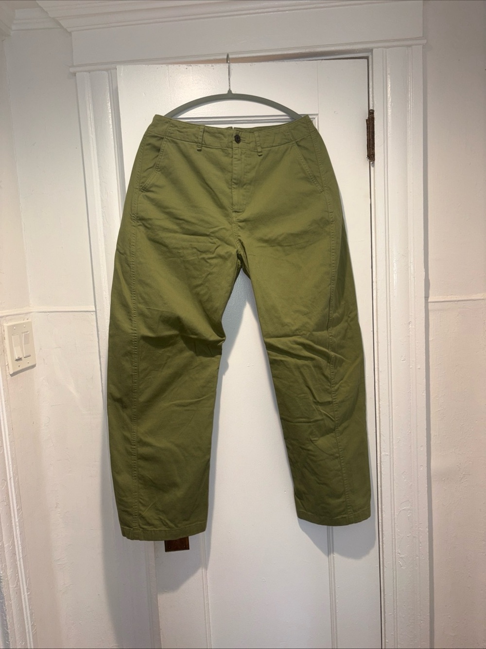 Rag & Bone Jones Olive Green Cropped Women's Pants. New/tags. Orig. $350
